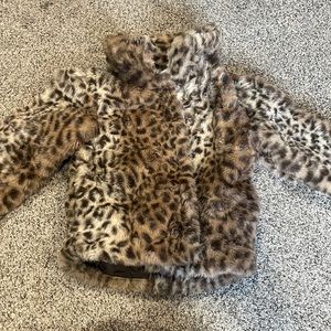 Fashion nova Kids Cheetah Print Winter Jacket